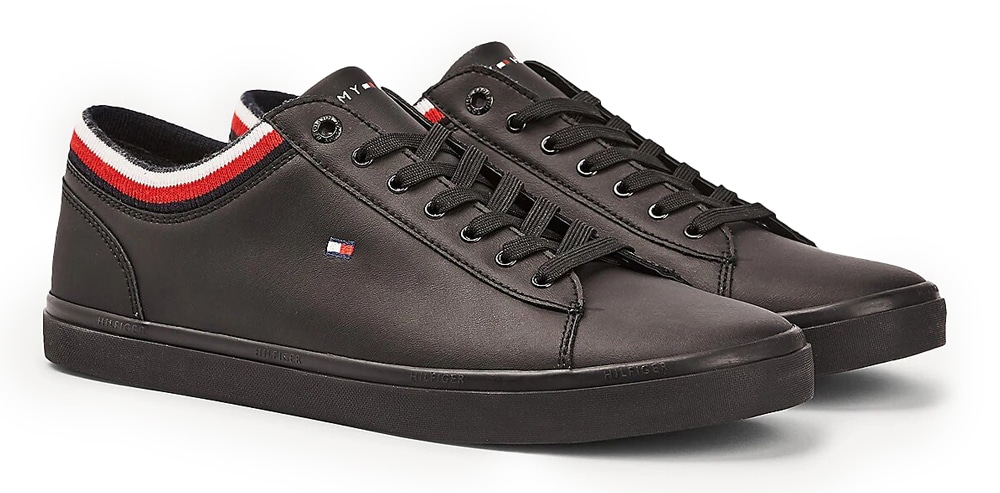 Tommy Hilfiger černé pánské tenisky Essential Marine