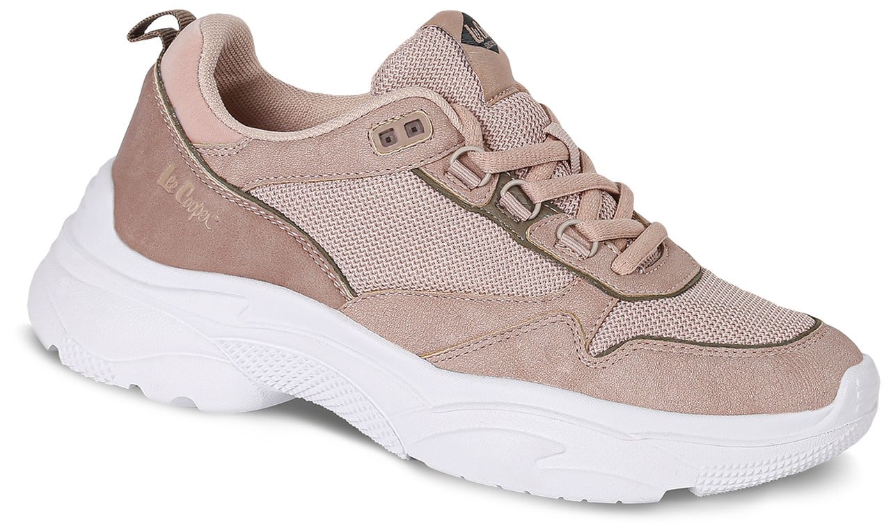 Lee Cooper pudrové tenisky Powder Pink