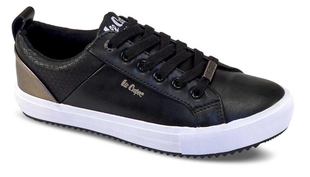 Lee Cooper černé tenisky Black/Gold