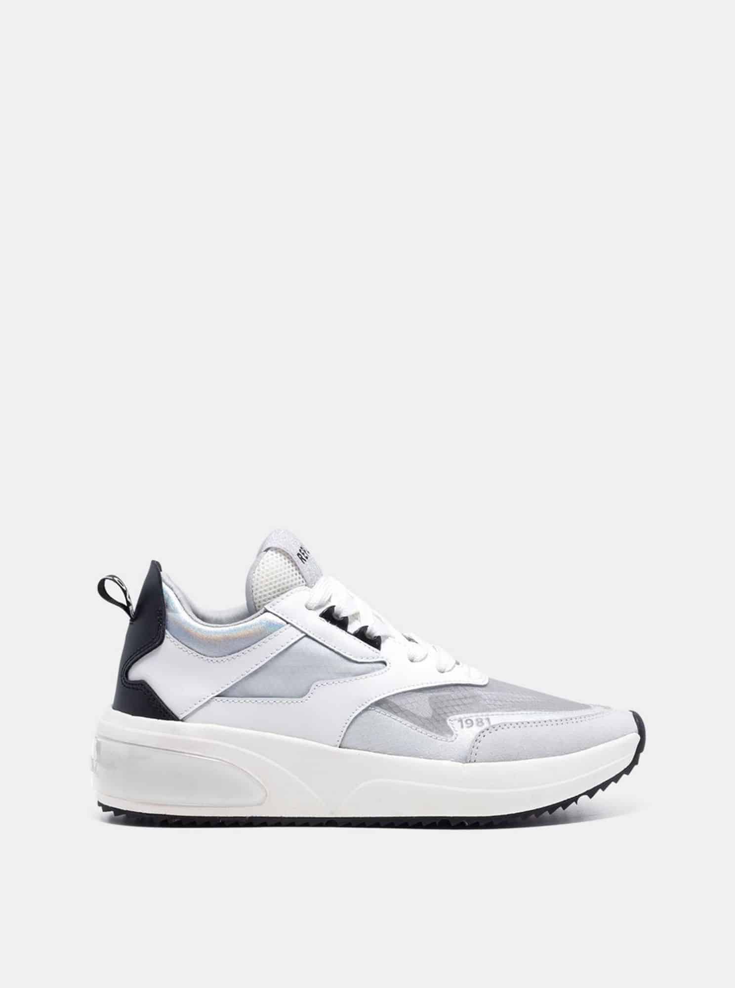 Bílé dámské tenisky na platformě Replay