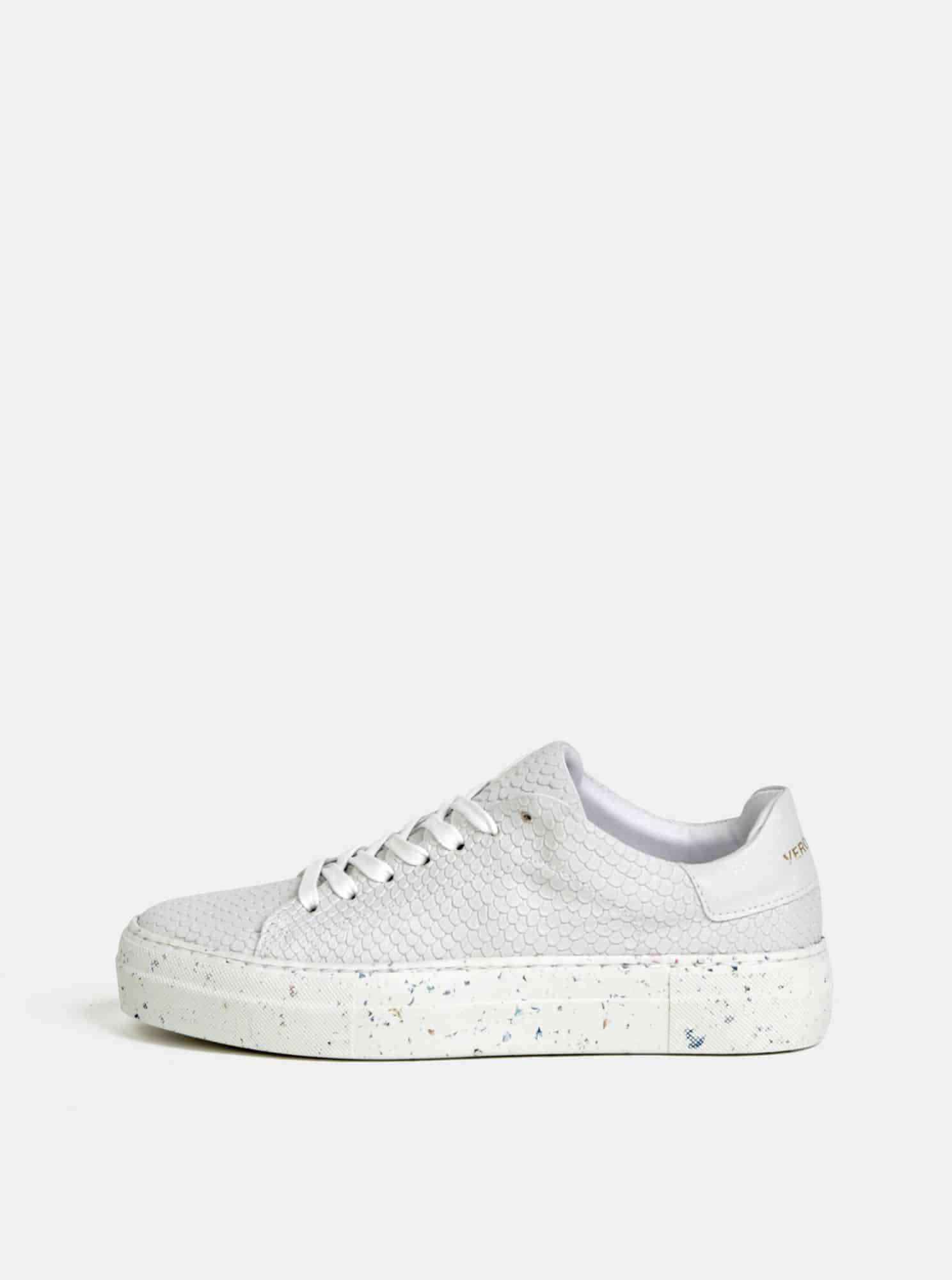 Bílé tenisky s hadím vzorem VERO MODA Emmie