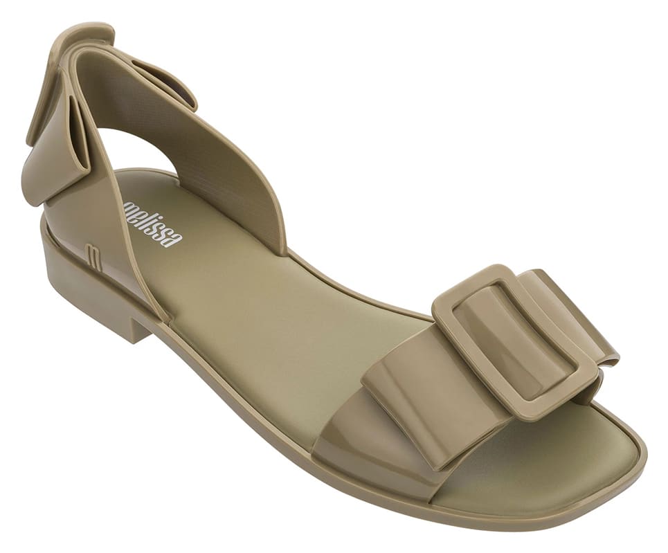 Melissa khaki sandály Aurora Beige