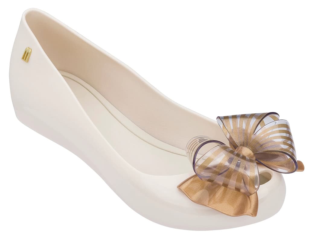 Melissa smetanové baleríny Ultragirl Sweet XVIII Beige/Gold