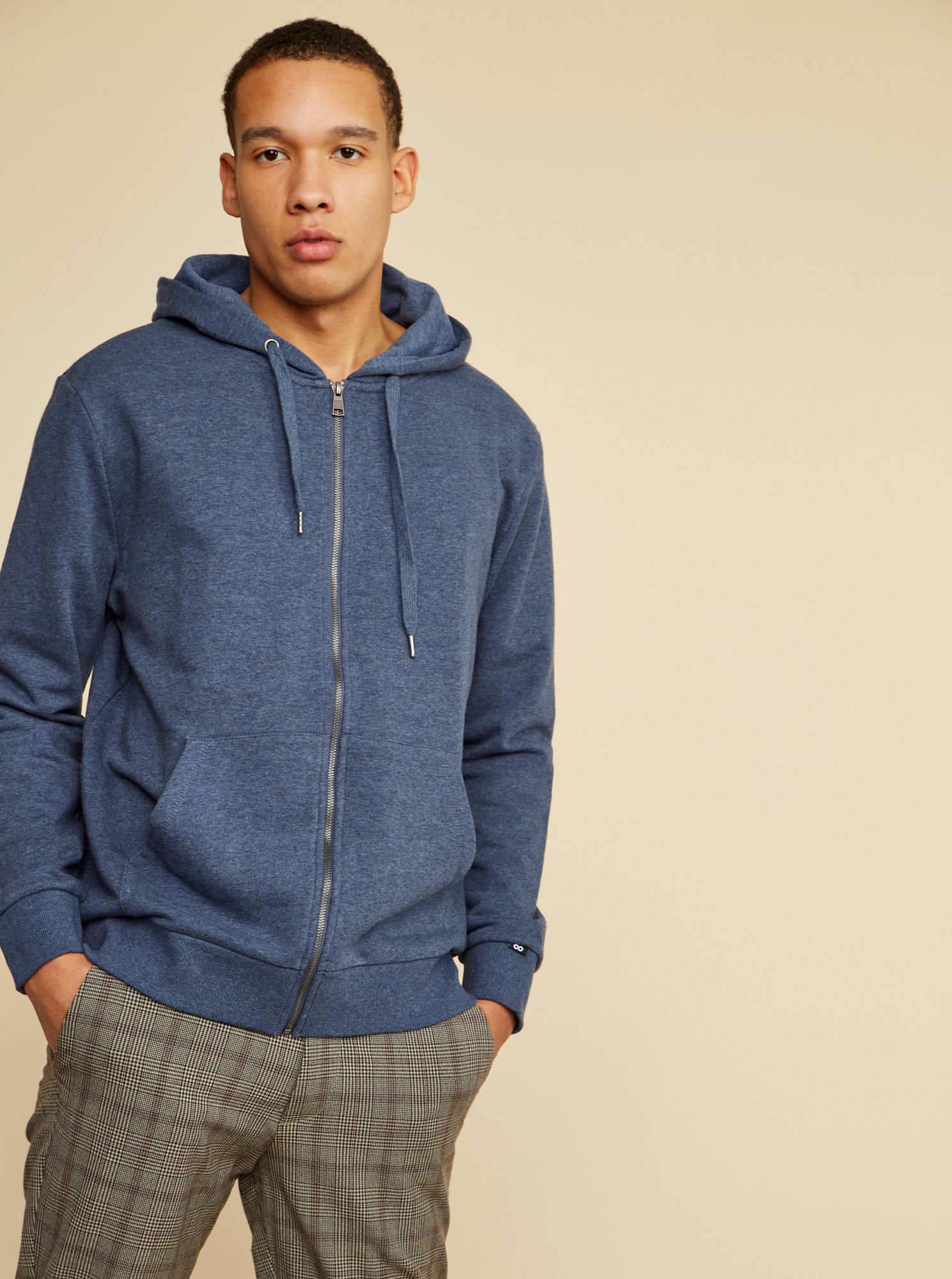 ZOOT modrá pánská basic mikina Kevin