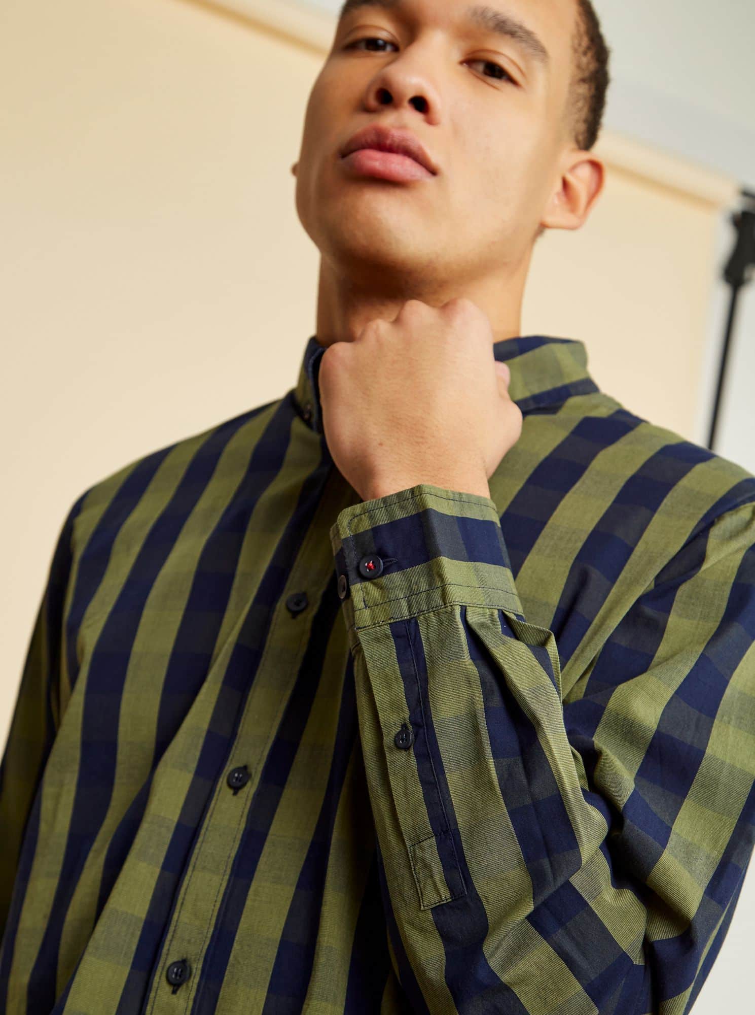 ZOOT modro-zelená kostkovaná pánská košile Richard