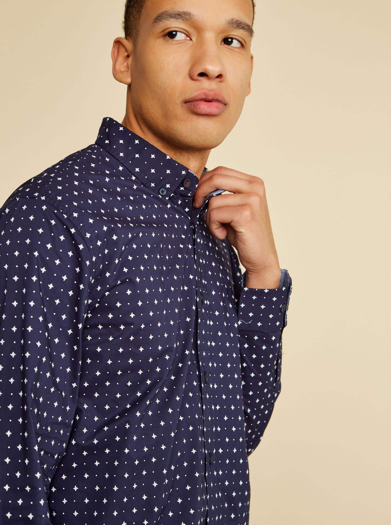 ZOOT tmavě modrá pánská košile Richard