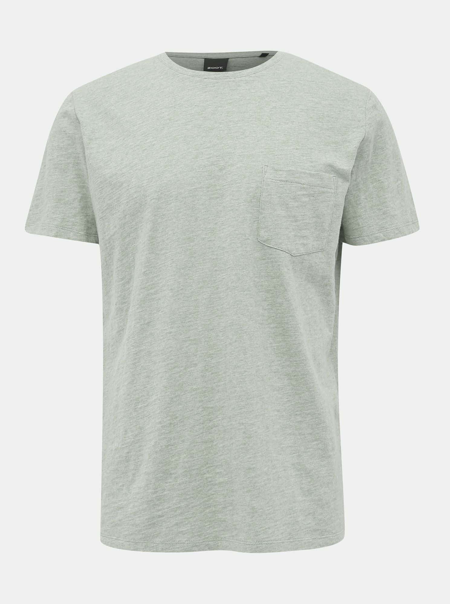 ZOOT světle zelené pánské basic tričko Brandon