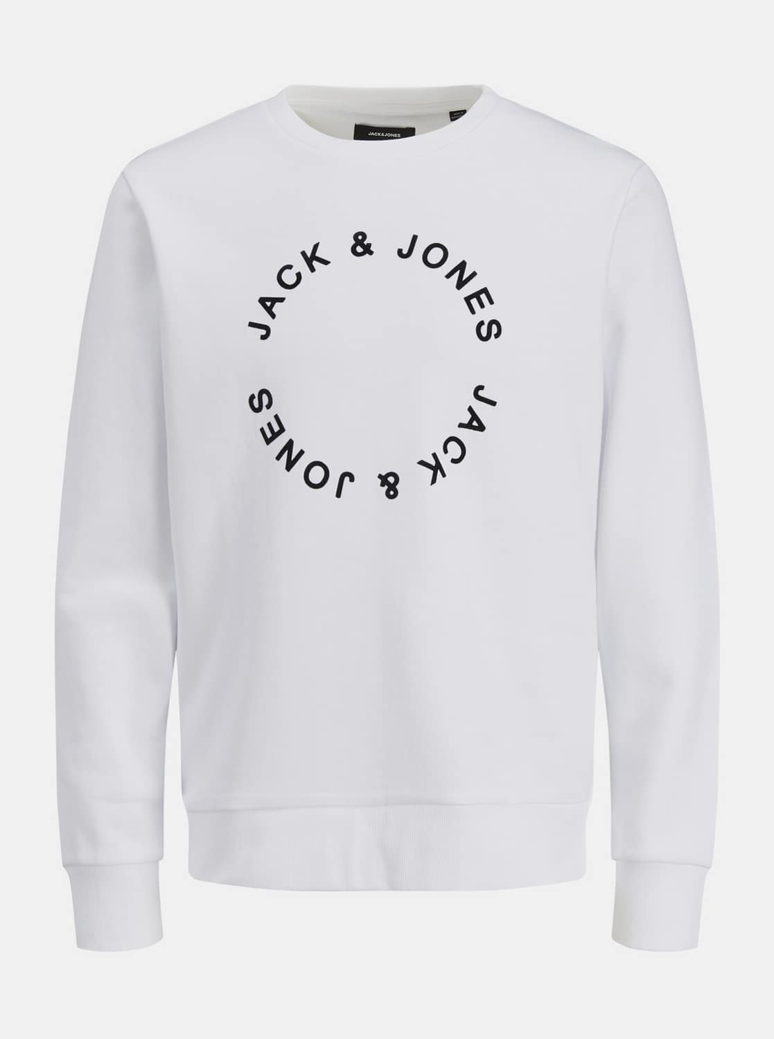 Jack & Jones bílá pánská mikina