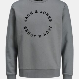 Jack & Jones šedá pánská mikina