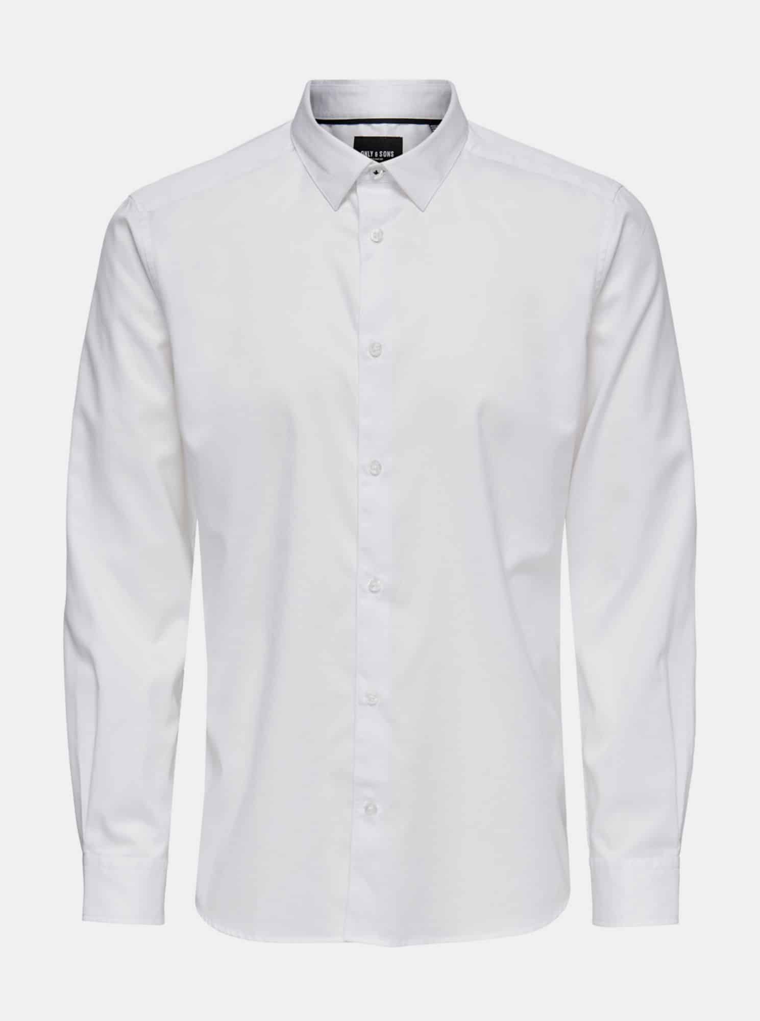 ONLY & SONS bílá košile Cafu