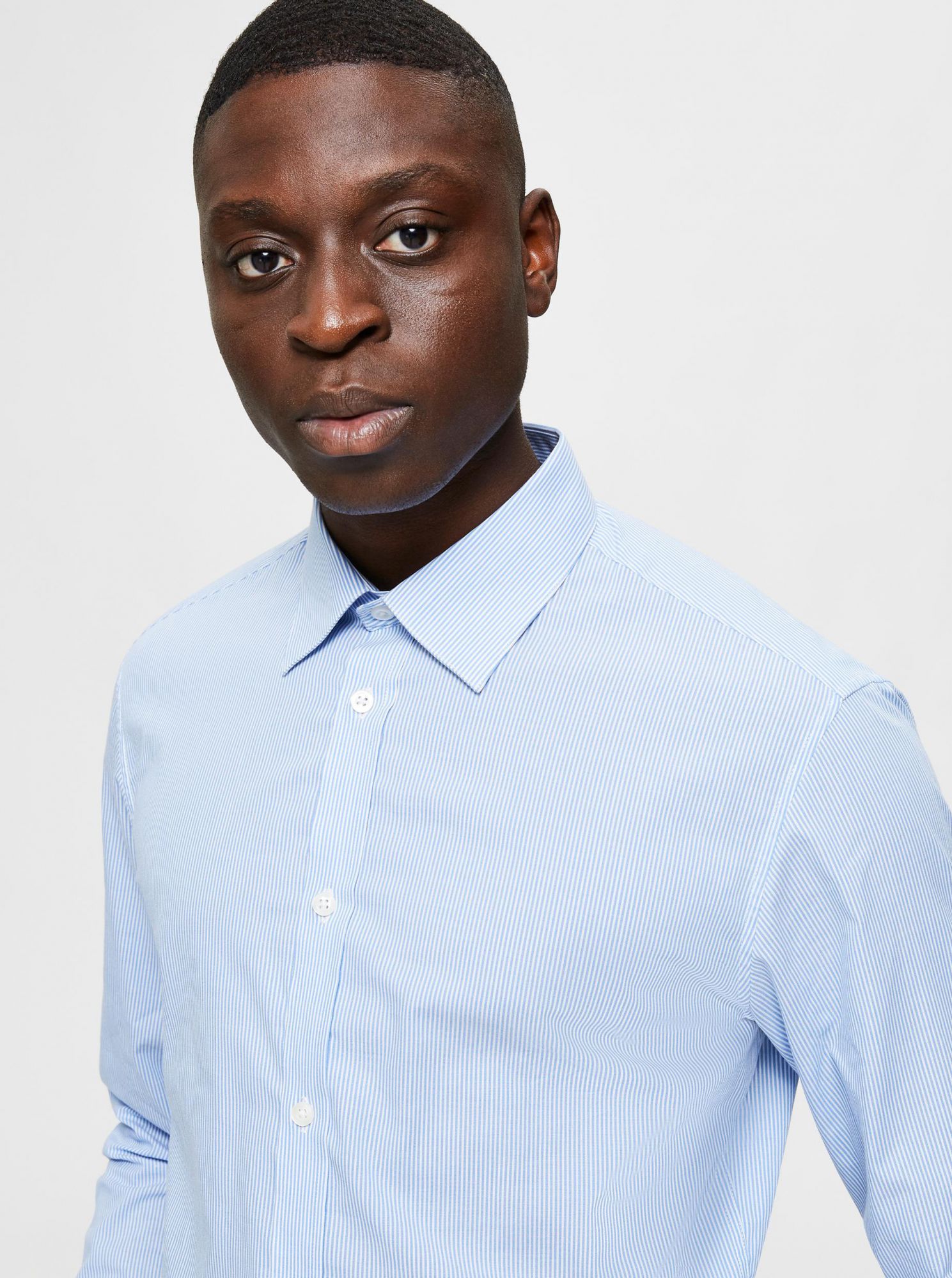 Selected Homme světle modrá pánská košile