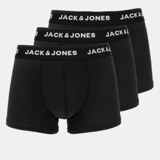 Jack & Jones černý 3 pack boxerek