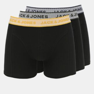 Jack & Jones černý 3 pack boxerek Noah