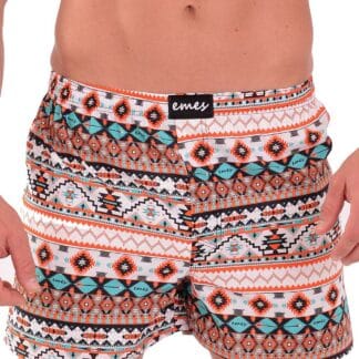 Emes barevné pánské trenýrky Norský vzor