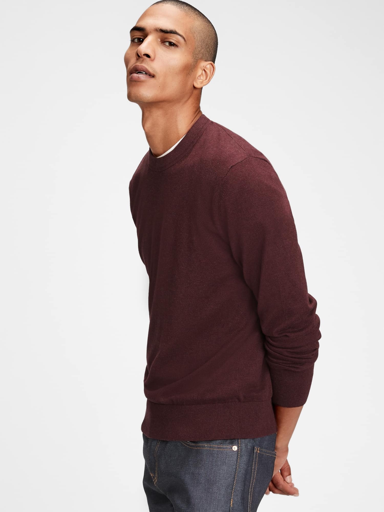 GAP fialový pánský svetr