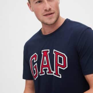GAP modré pánské tričko s logem