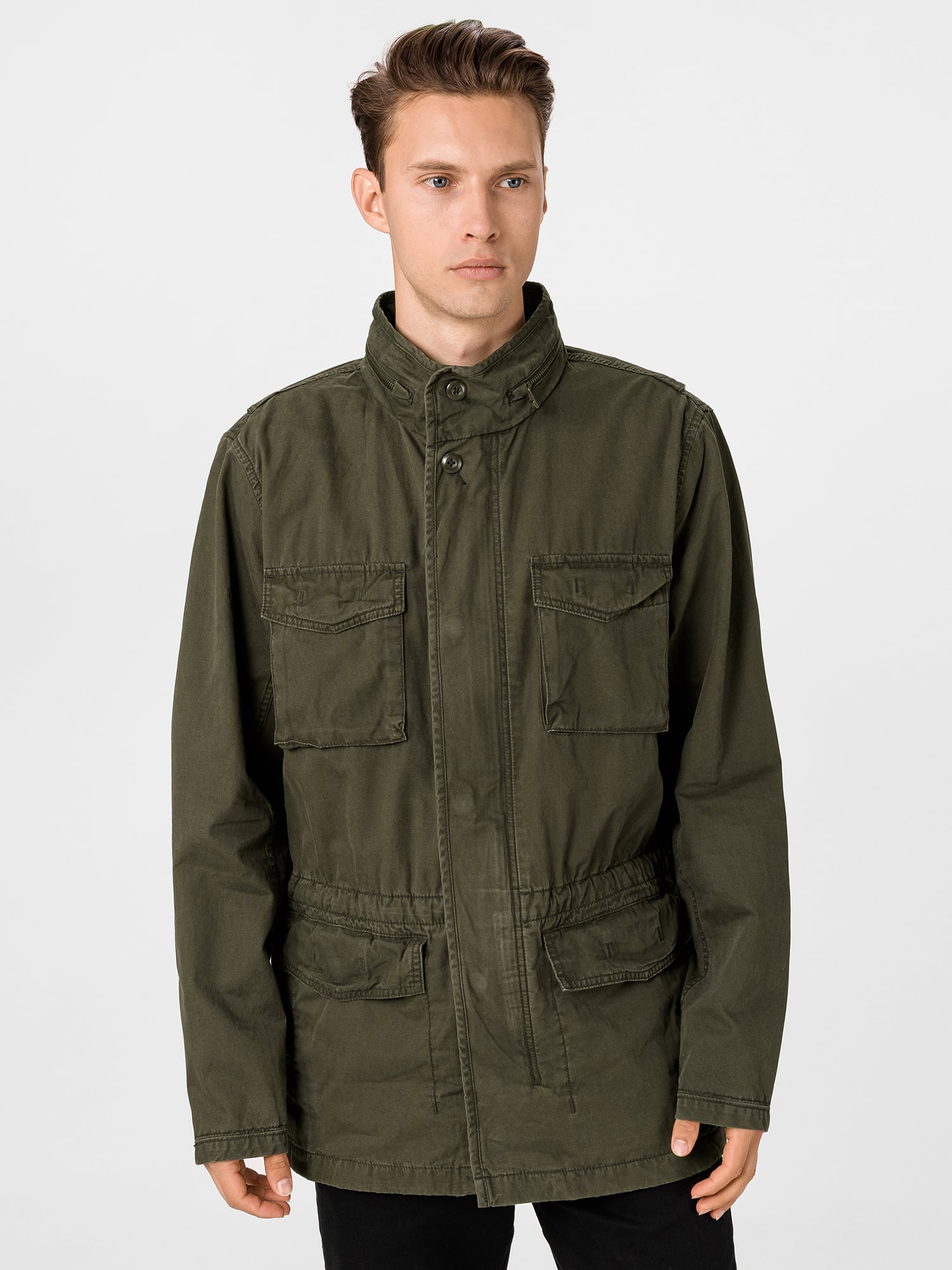 GAP zelený pánský kabát