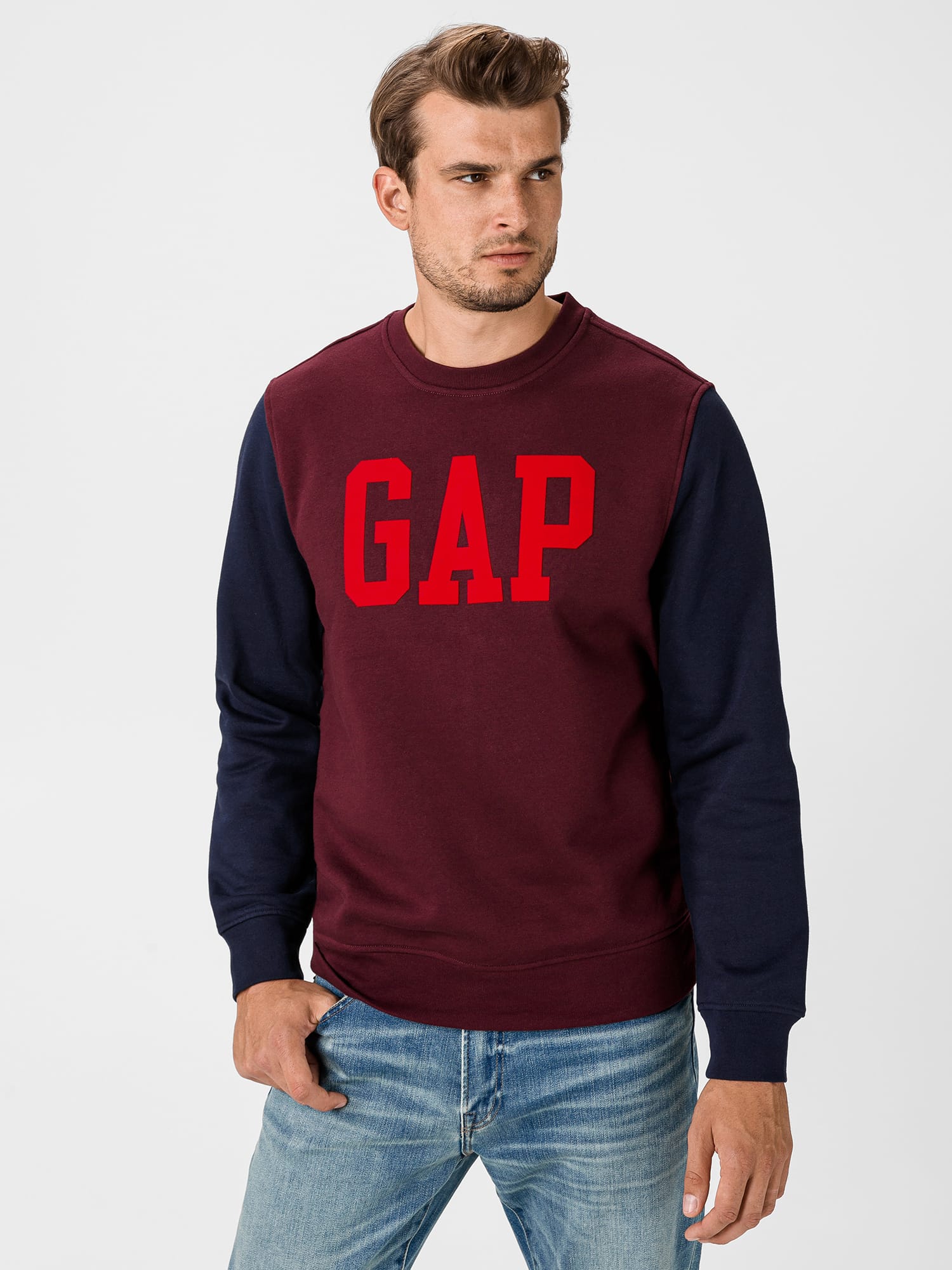 GAP červená pánská mikina