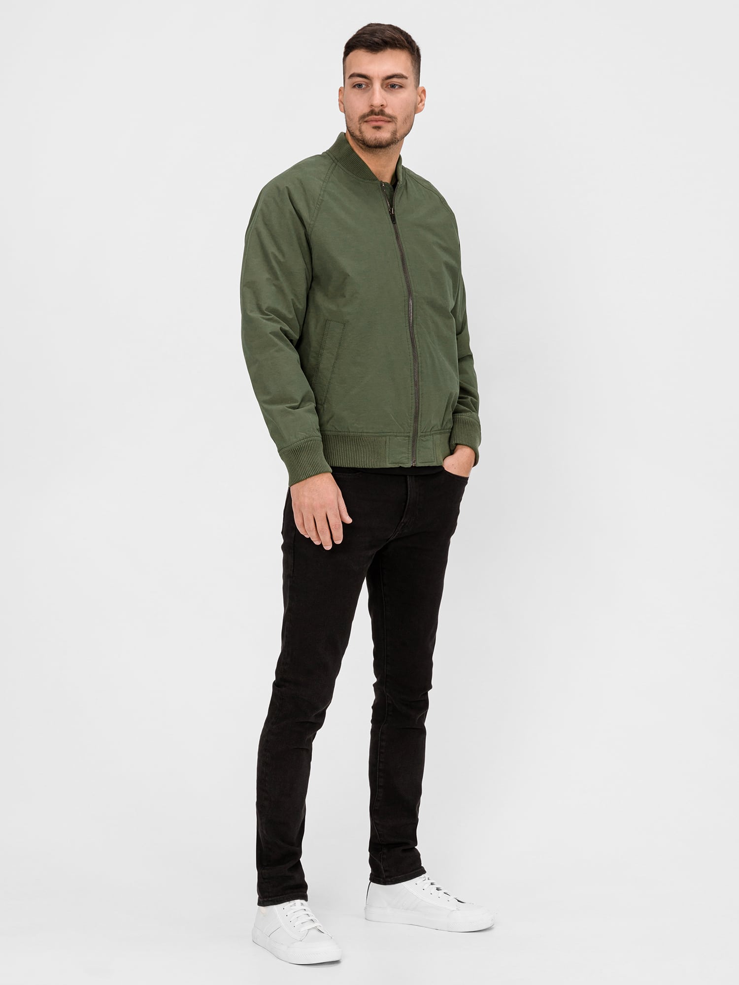 GAP zelená pánská bunda