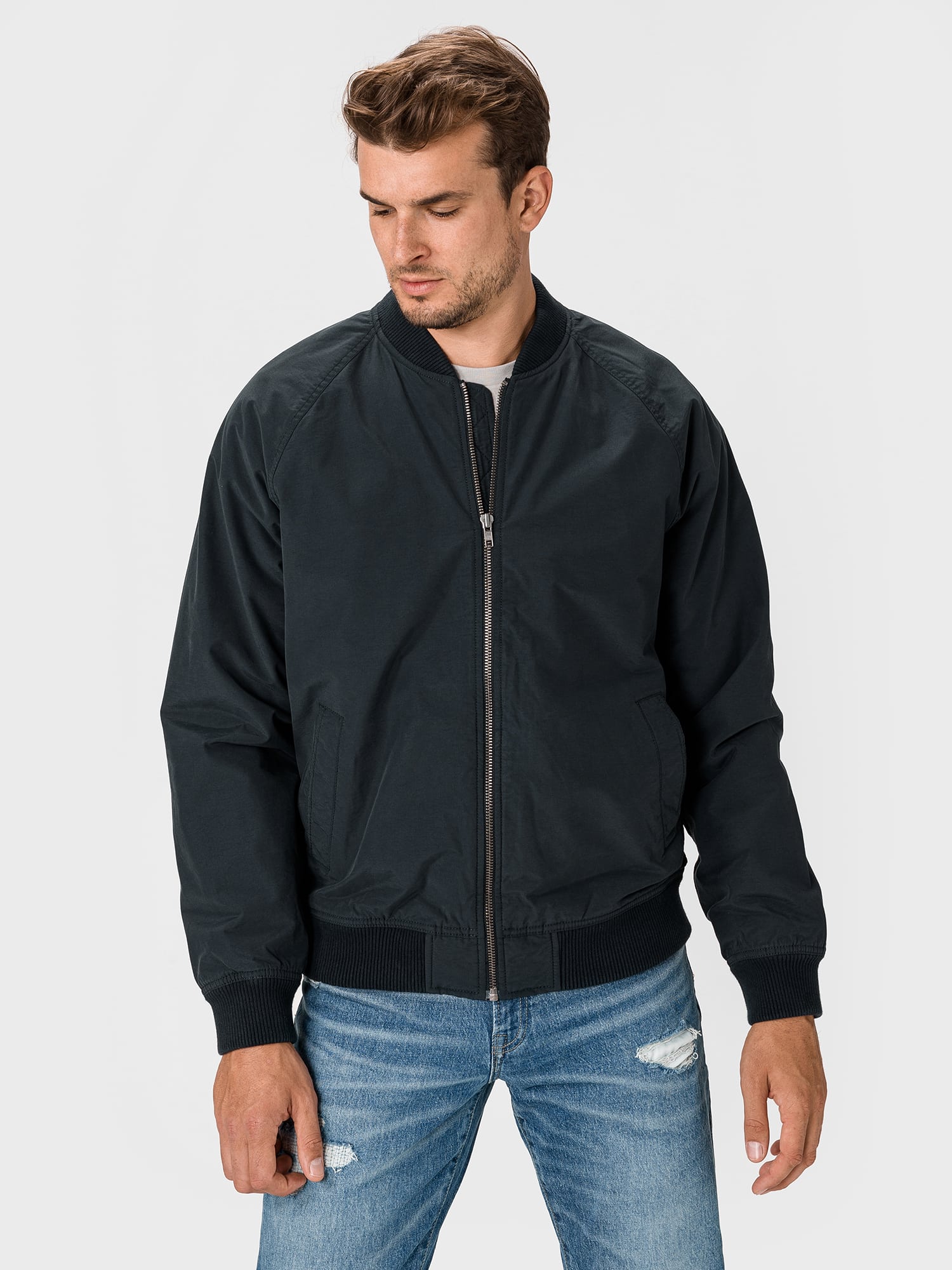 GAP modrá pánská bunda