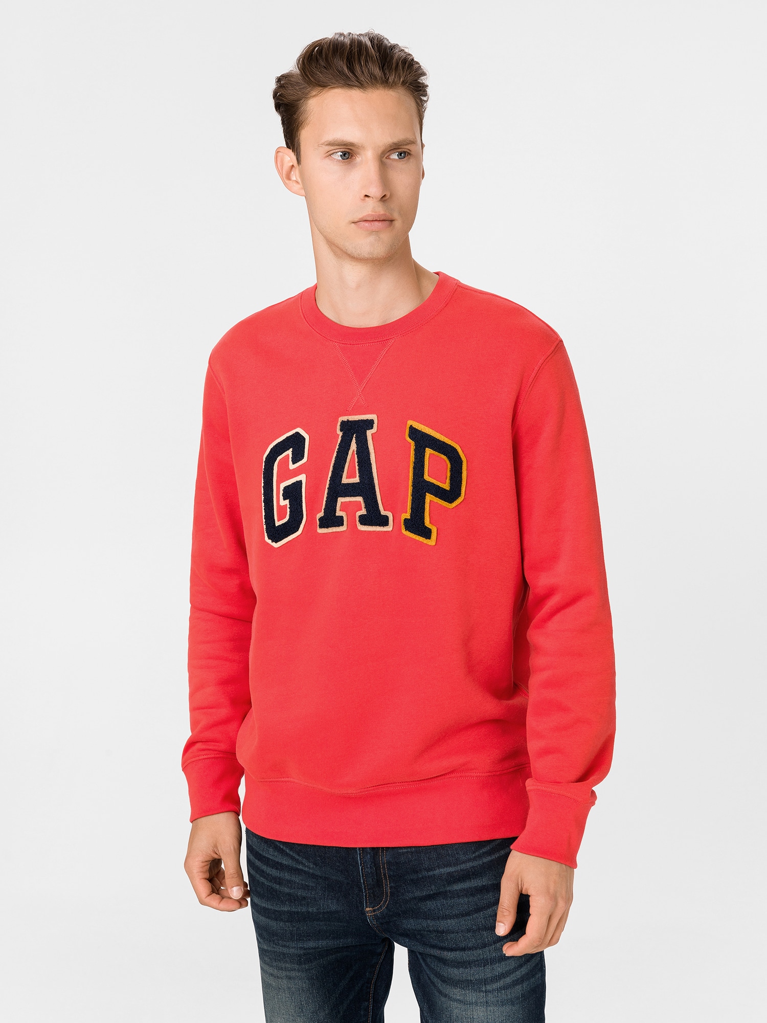 GAP červená pánská mikina