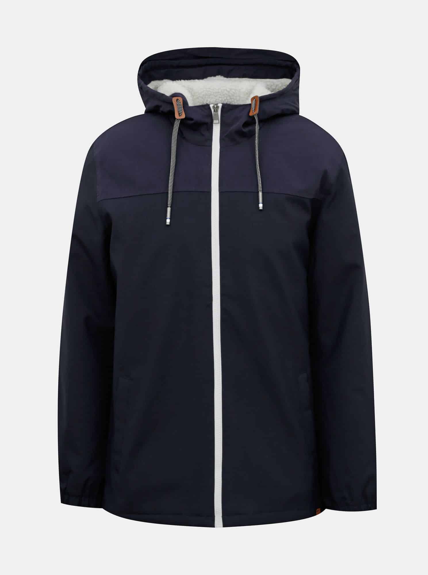 Tmavě modrá zimní větruvzdorná bunda ONLY & SONS Emil