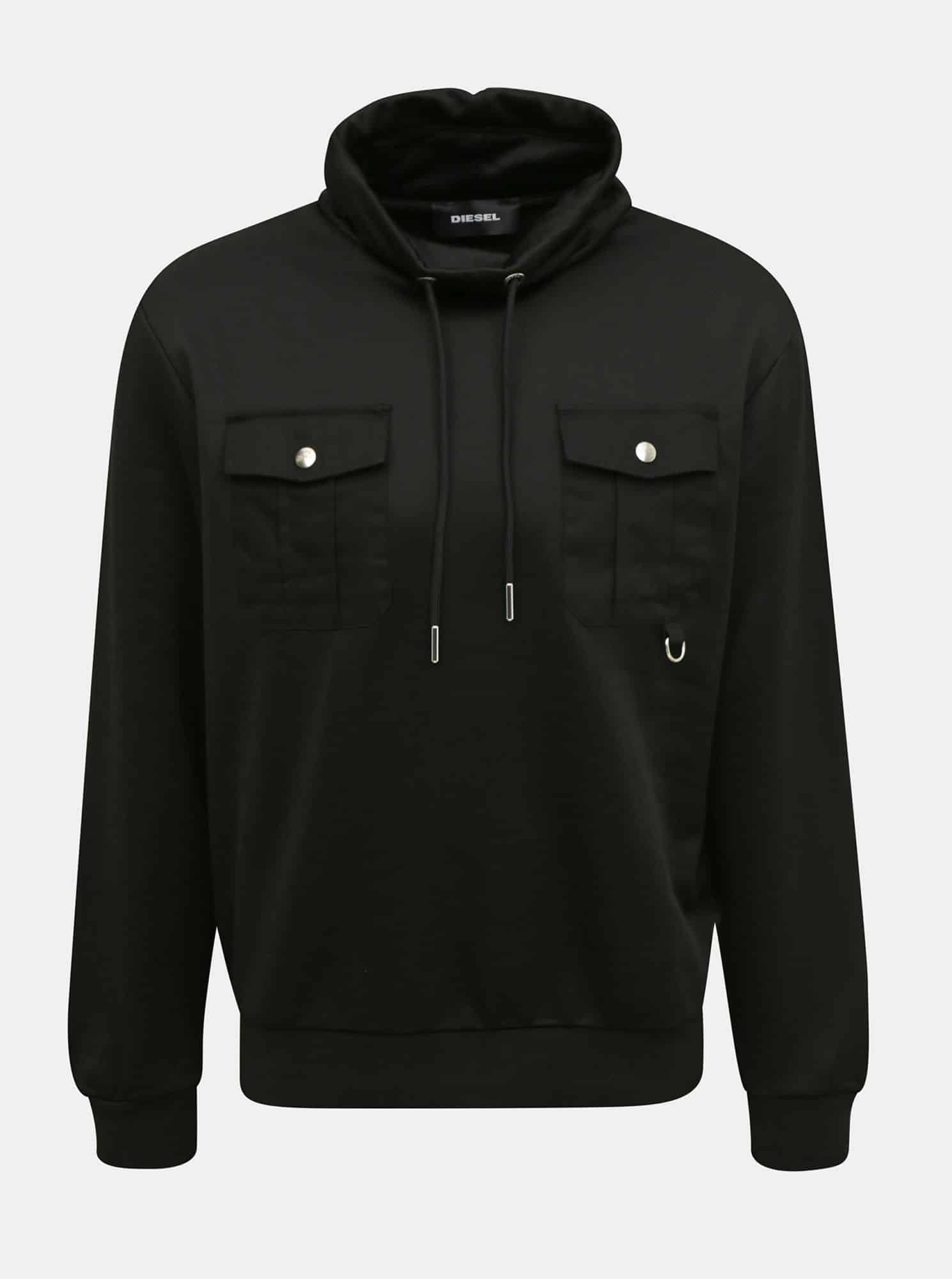 Černá pánská mikina Diesel