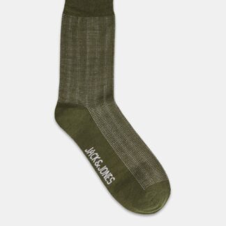 Jack & Jones khaki pánské ponožky