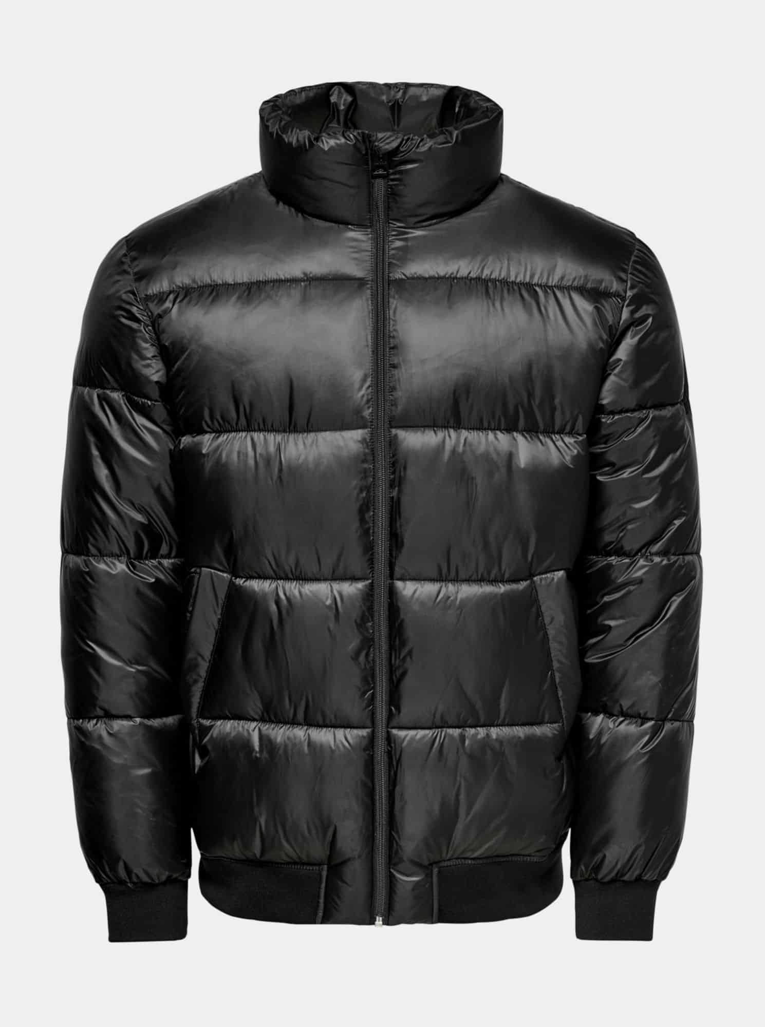 Černá pánská prošívaná bunda ONLY & SONS Sand