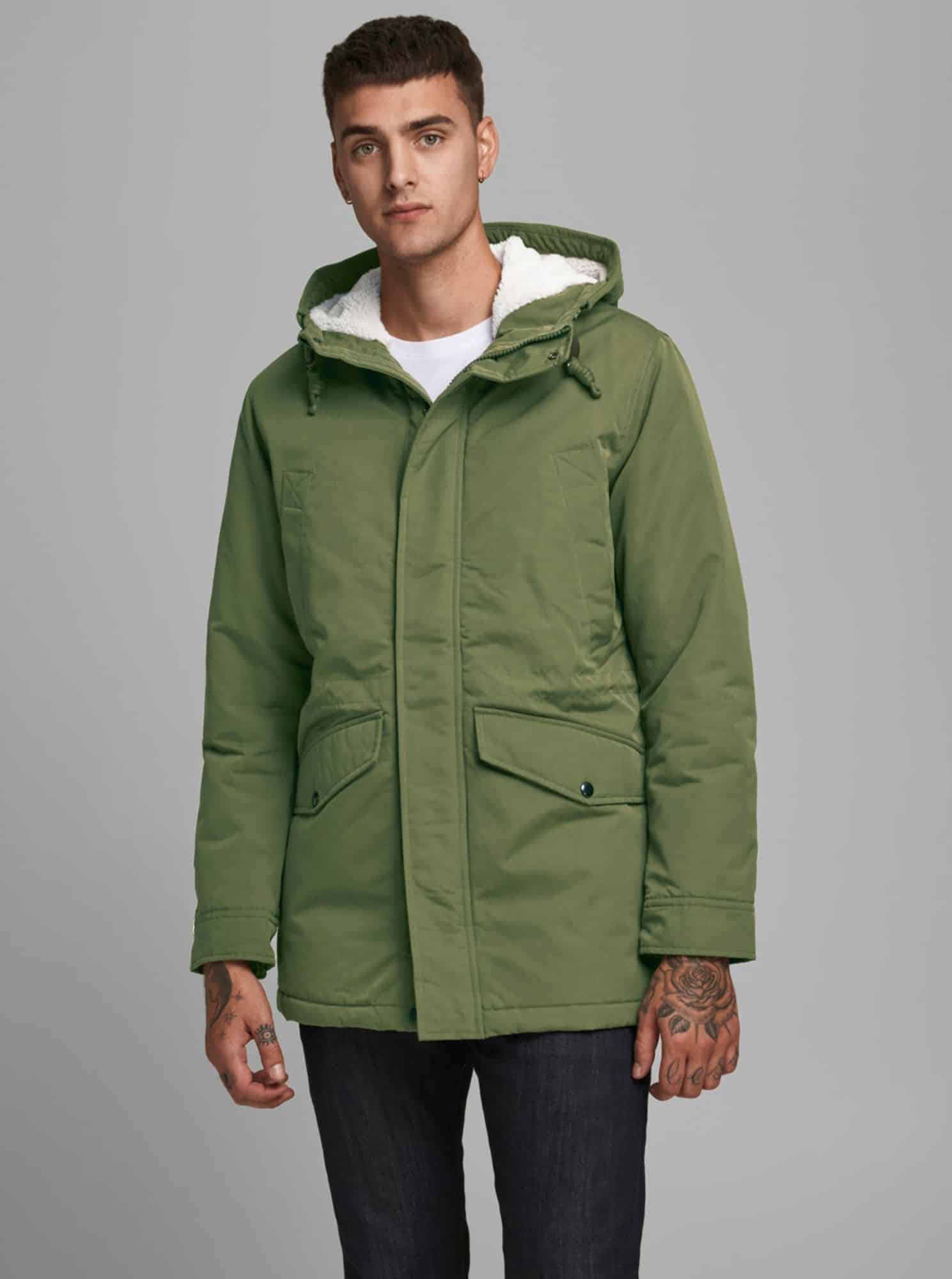 Jack & Jones zelená pánská bunda