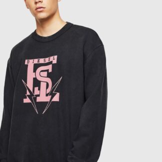 Černá pánská mikina Diesel