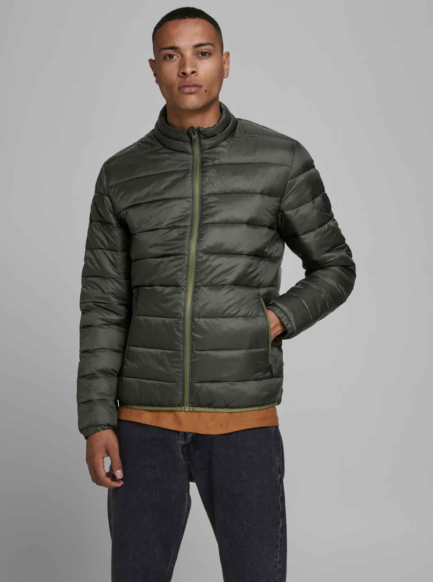 Jack & Jones zelená pánská bunda Emagic