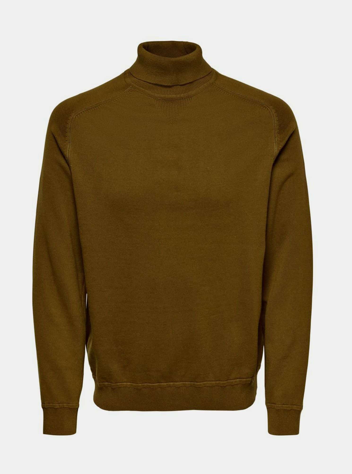 ONLY & SONS hnědý pánský svetr Kaleb