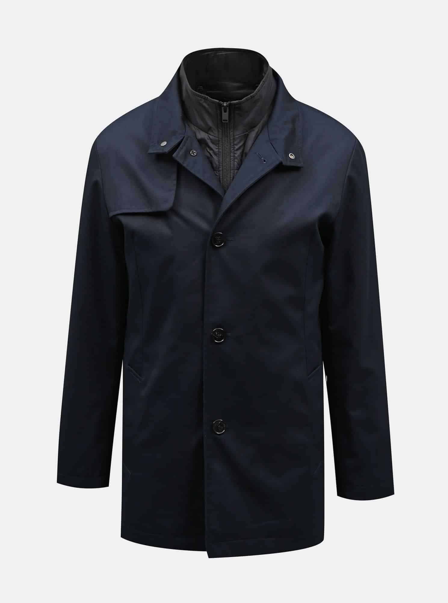 Selected Homme tmavě modrý pánský kabát Simon