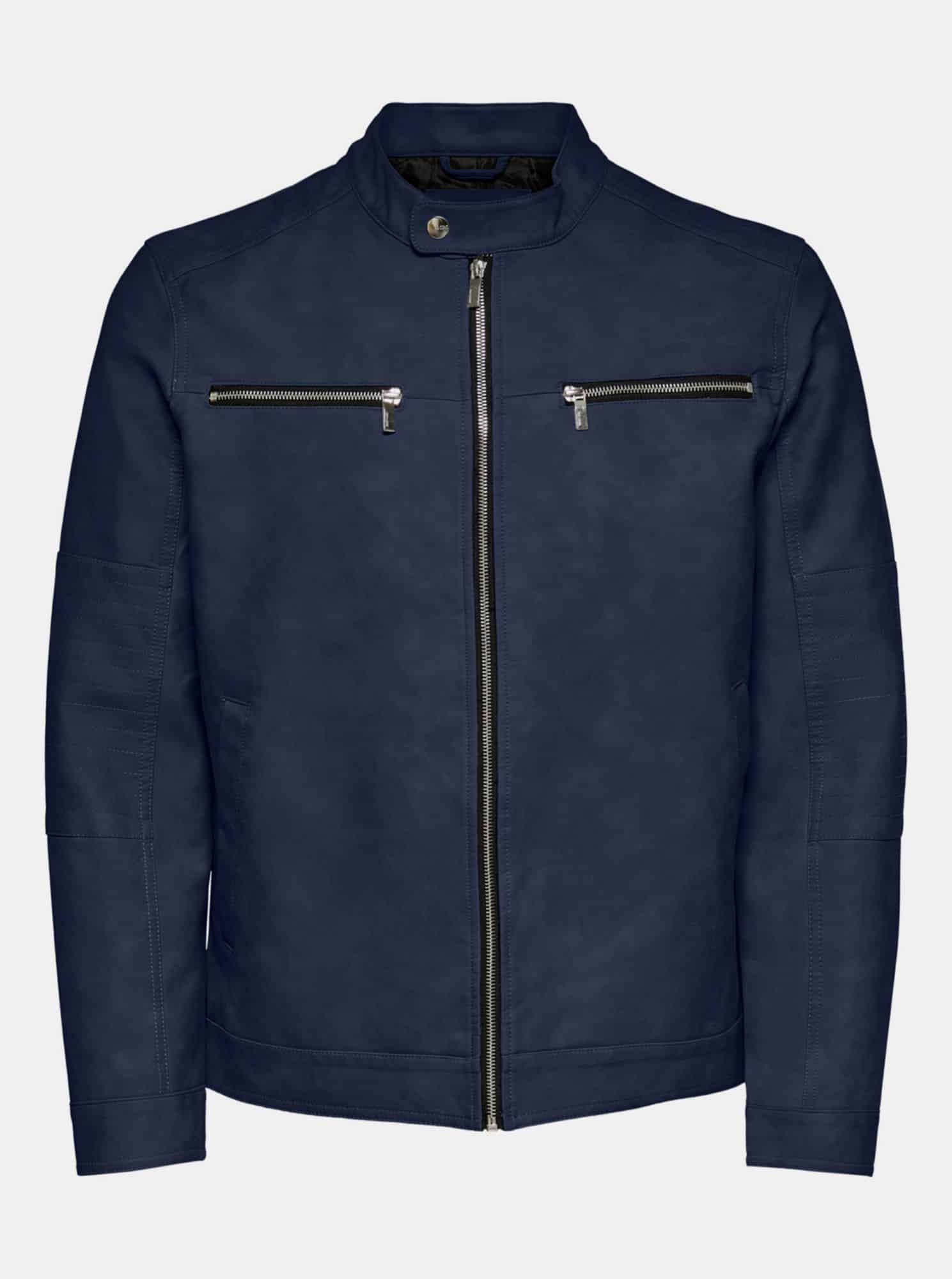 ONLY & SONS modrá pánská bunda