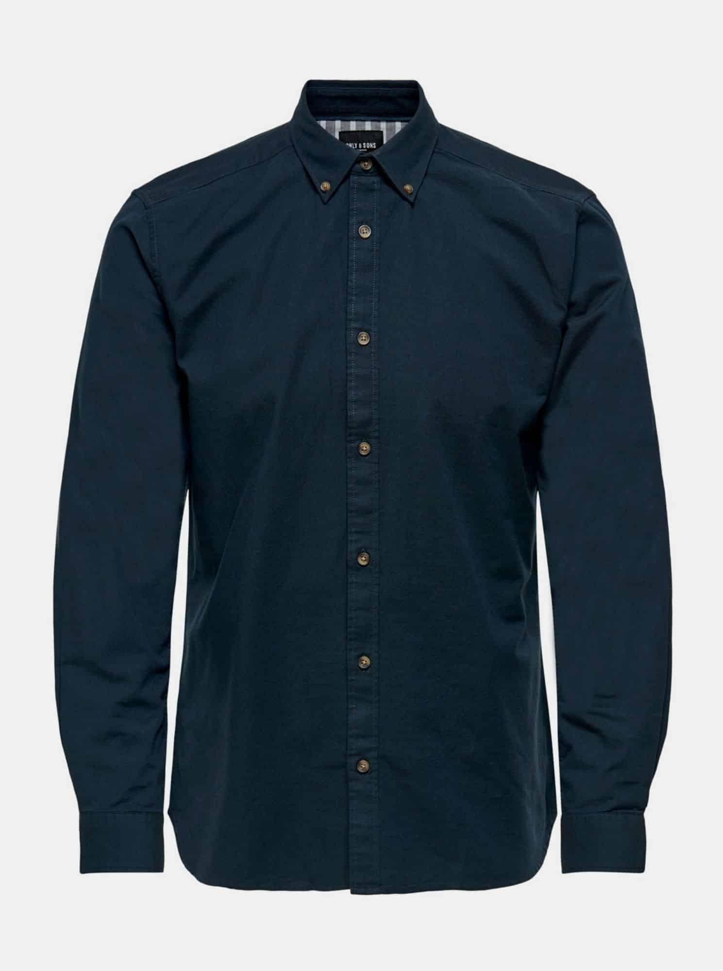ONLY & SONS modrá pánská košile Blake