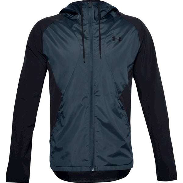 Bunda Under Armour STRETCH-WOVEN HOODED JACKET-BLK