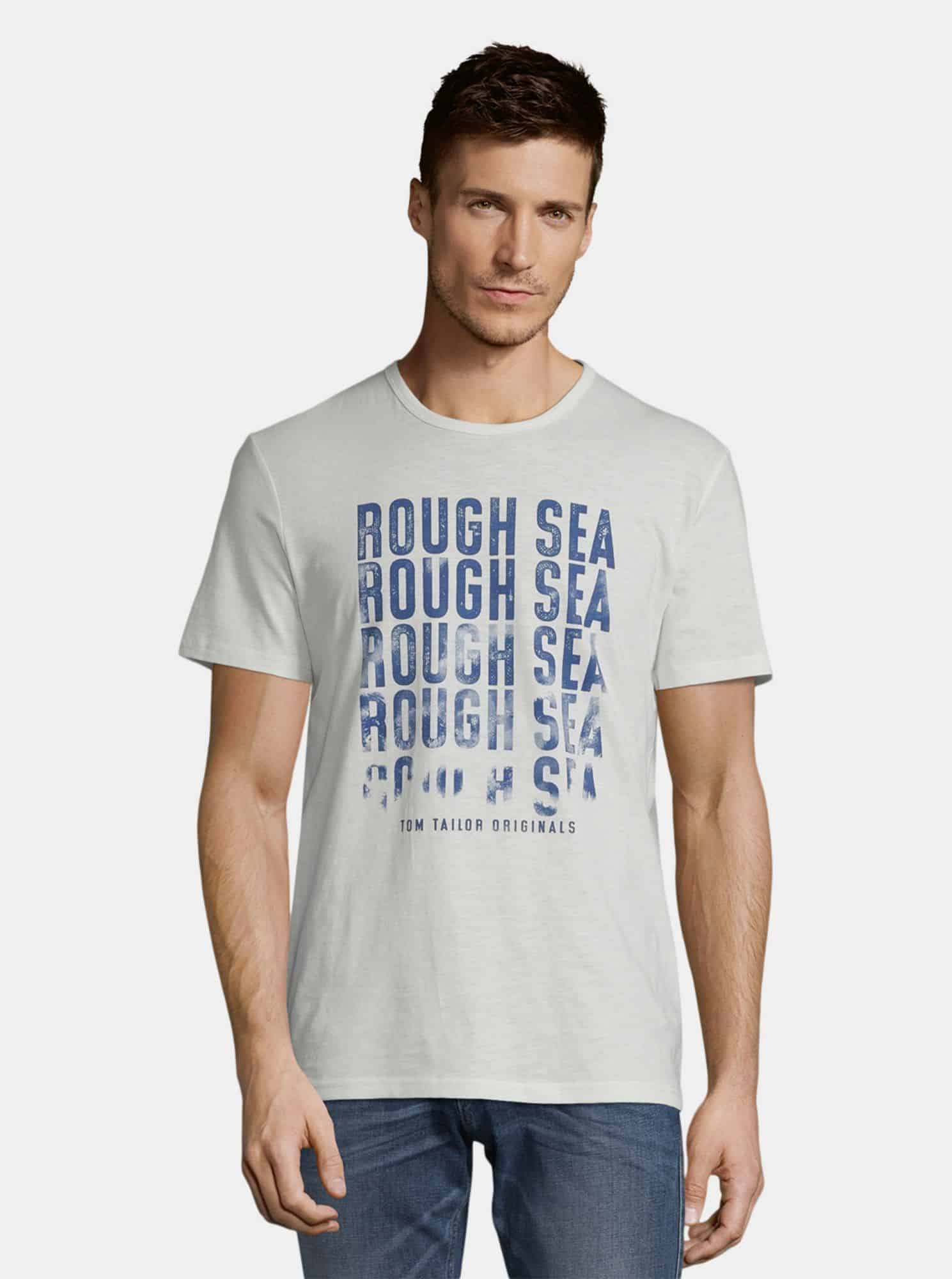 Bílé pánské tričko Tom Tailor