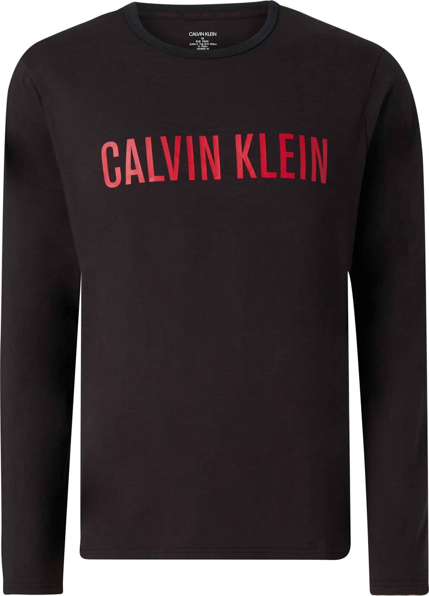 Calvin Klein černá pánská mikina L/S Sweatshirt