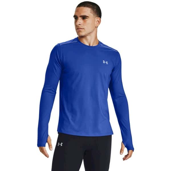 Tričko Under Armour Empowered LS Crew-BLU