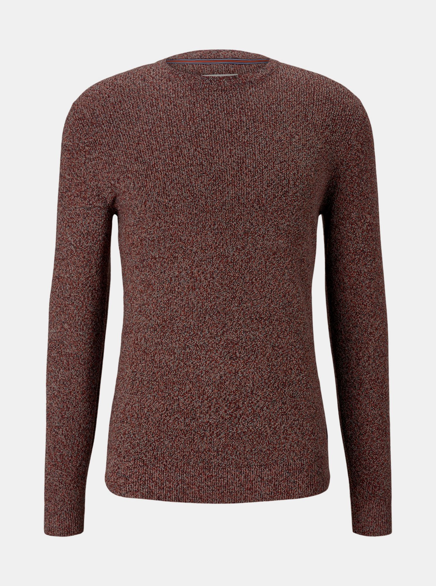 Vínový pánský svetr Tom Tailor