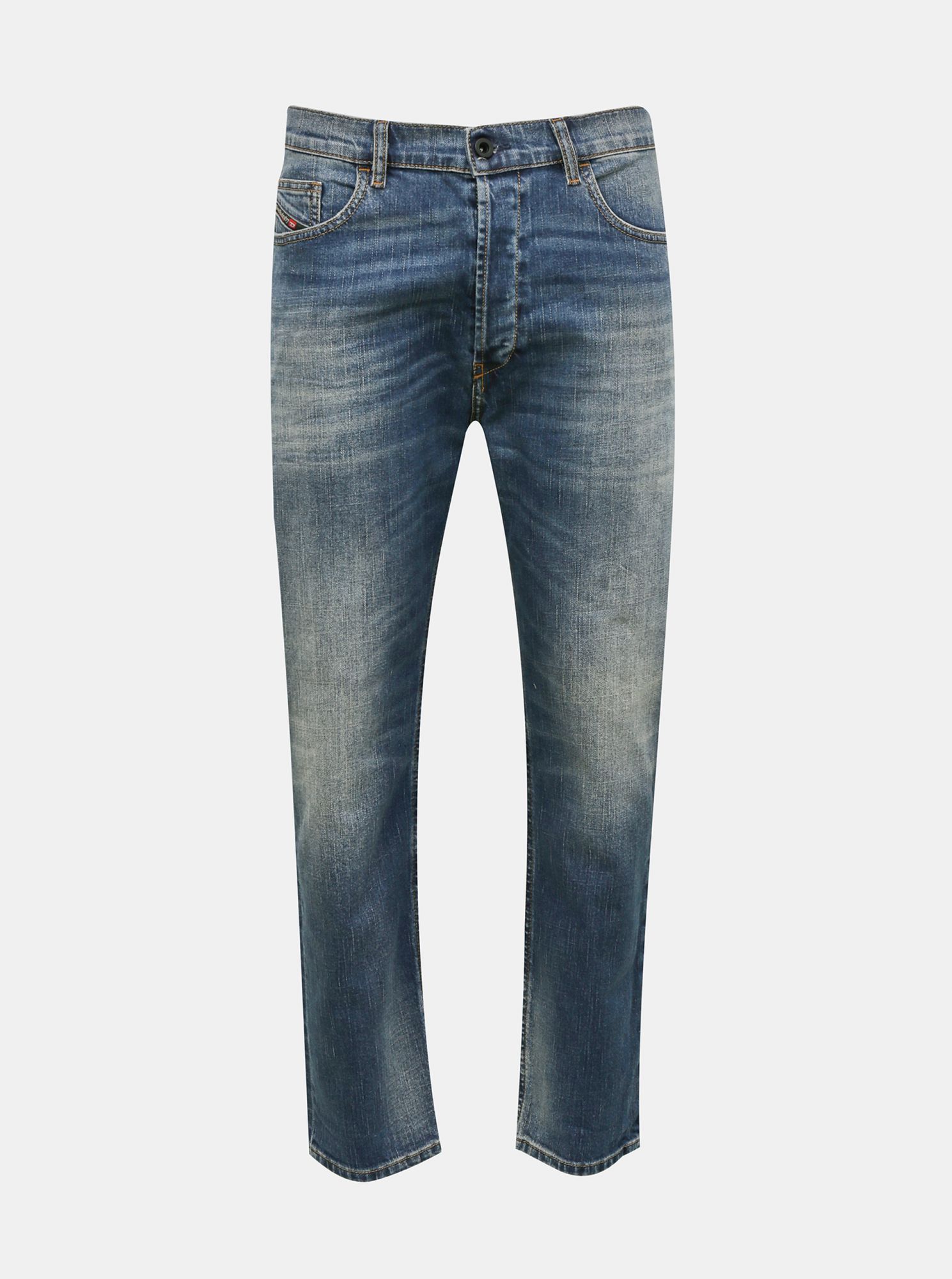 Modré pánské slim fit džíny Diesel