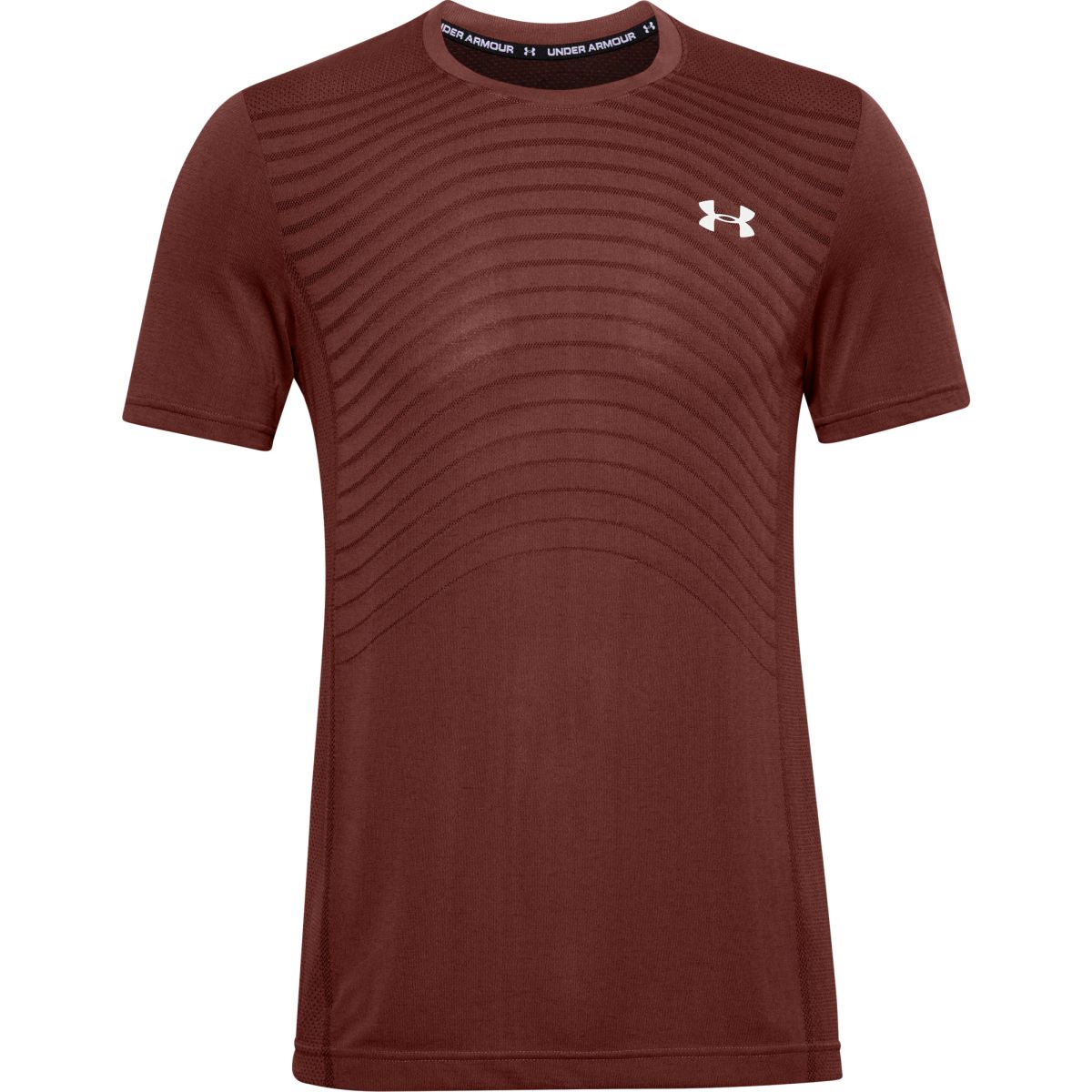 Tričko Under Armour Seamless Wave SS-RED