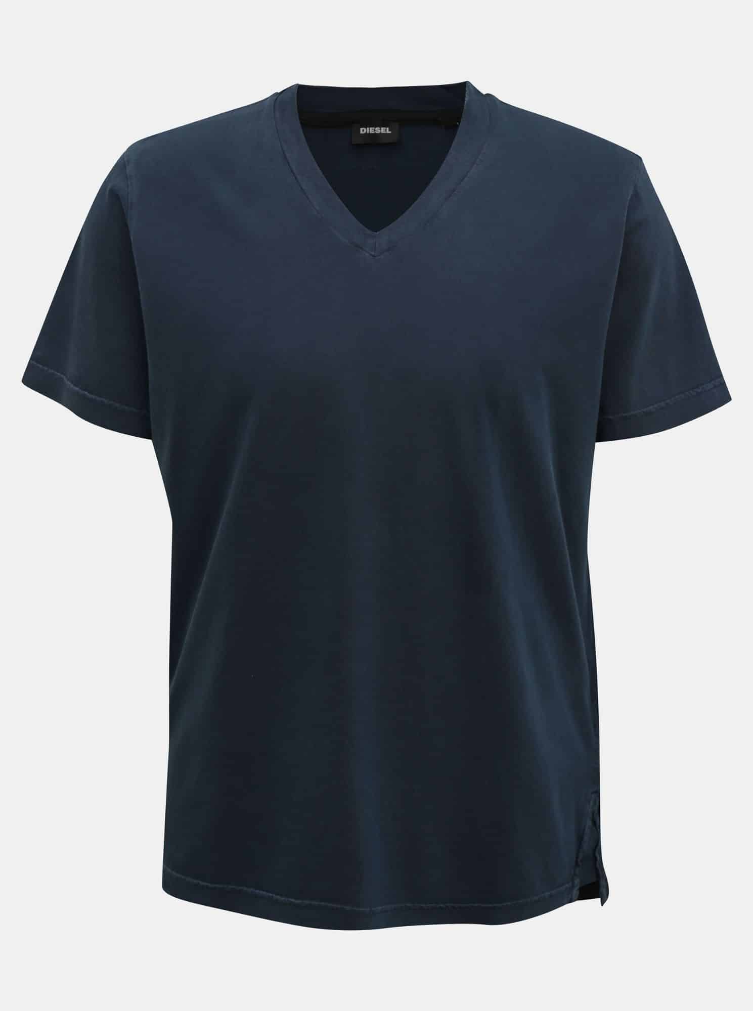 Tmavě modré pánské tričko Diesel