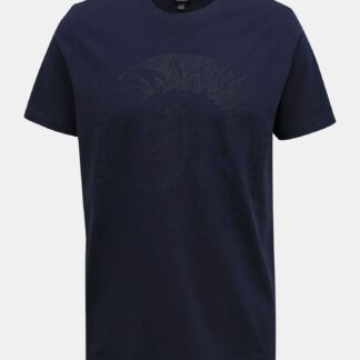 Tmavě modré pánské tričko Diesel