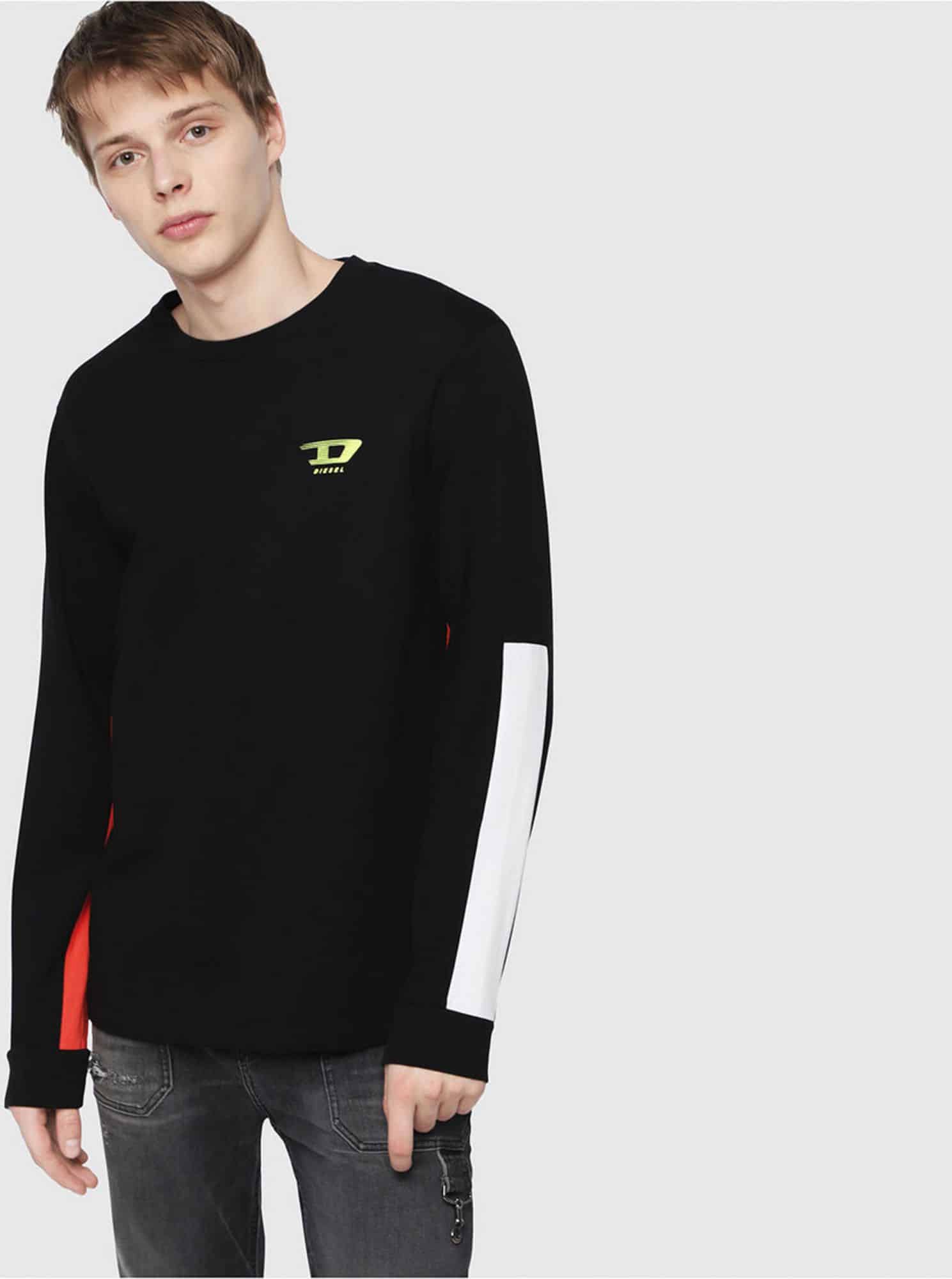 Černé pánské tričko Diesel