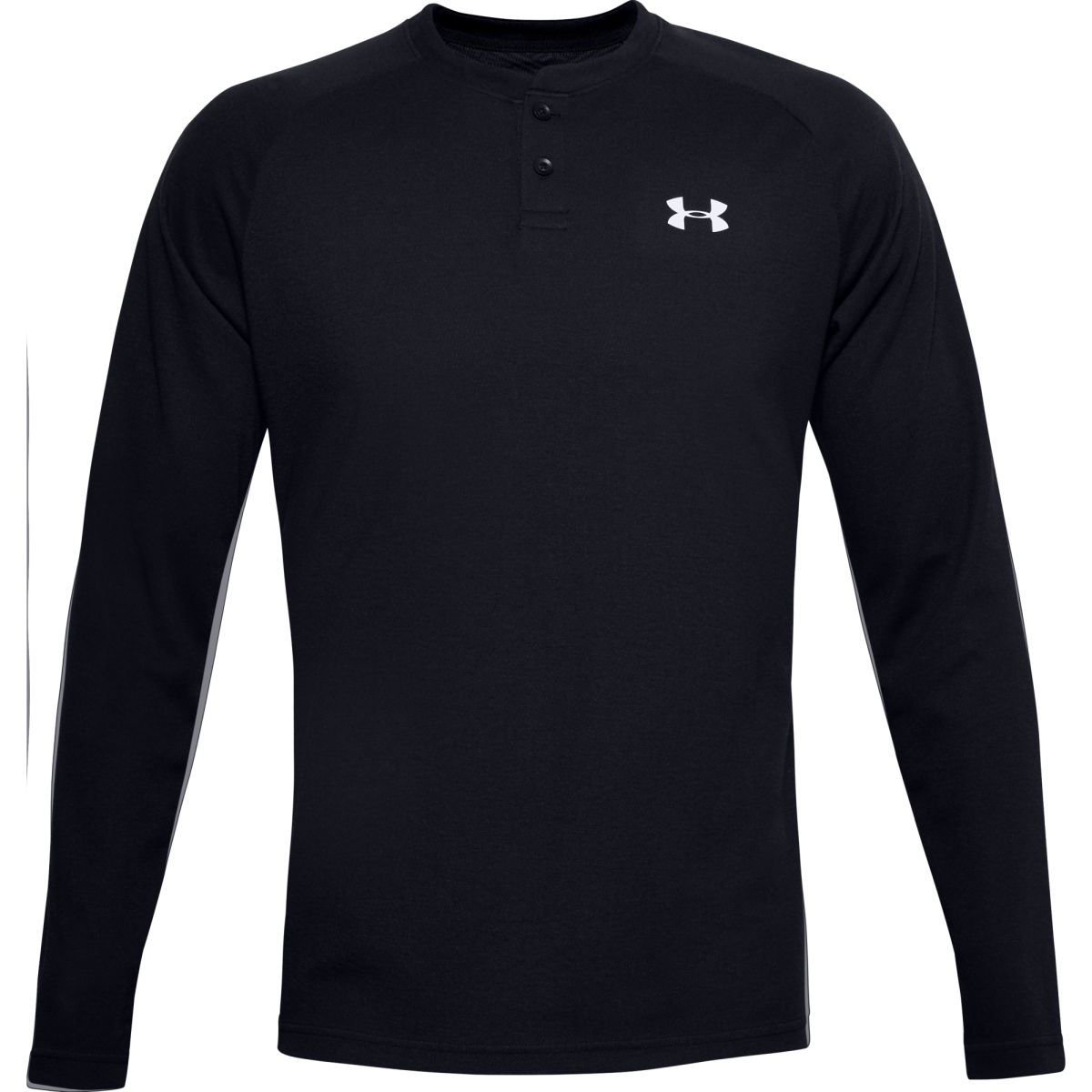 Tričko Under Armour UA CGI Henley-BLK