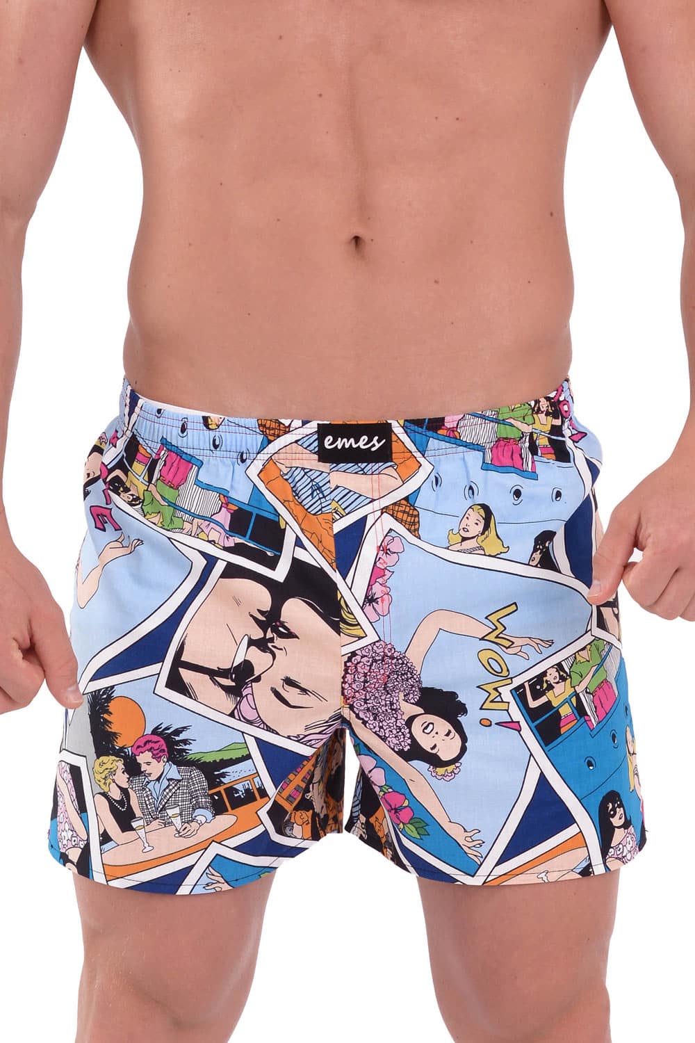 Emes pánské komiksové trenýrky