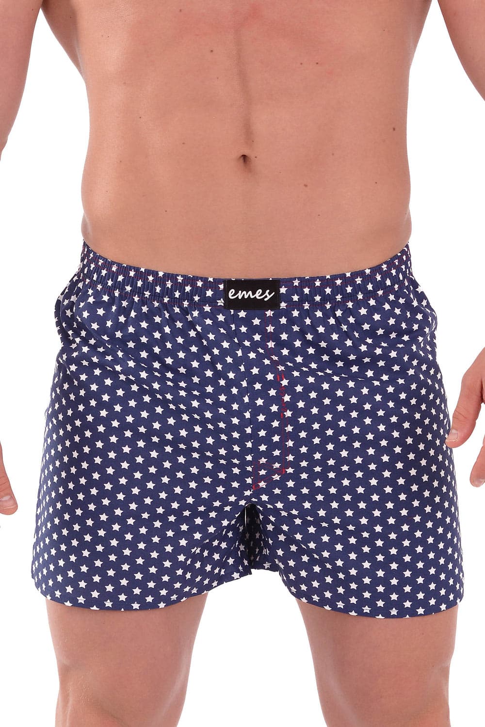 Emes modré pánské trenýrky s hvězdičkami