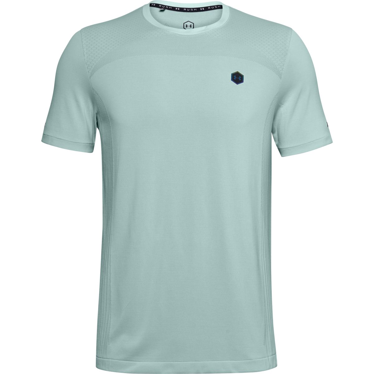 Tričko Under Armour Rush Seamless Fitted SS-BLU